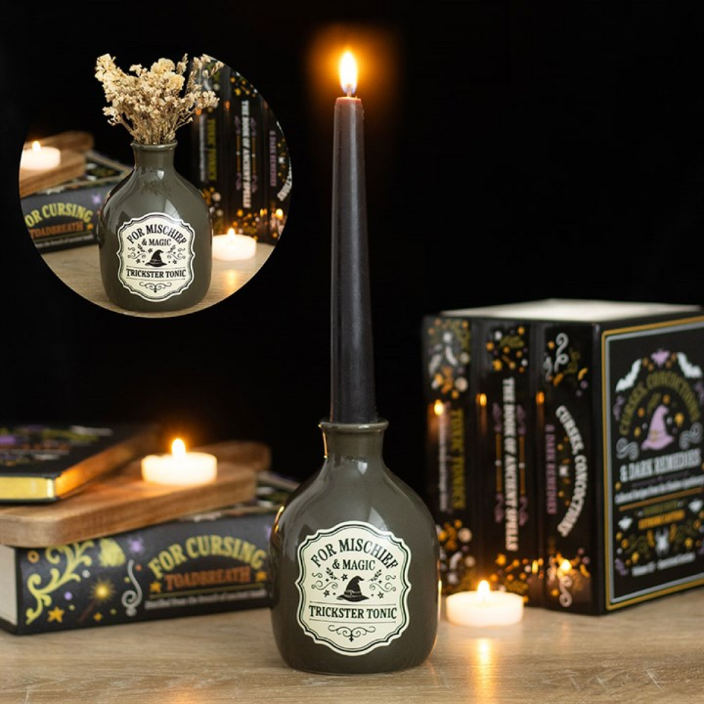 Mischief and Magic Potion Bottle Vase and Candle Holder 🇬🇧