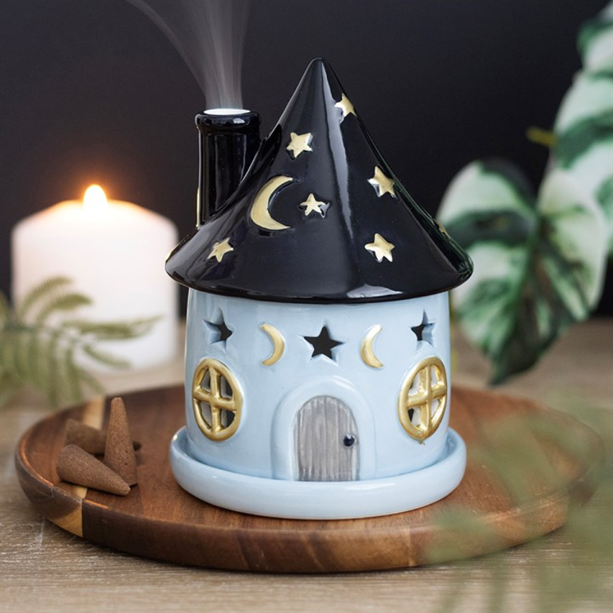 Celestial Cottage Incense Cone Holder 🇬🇧