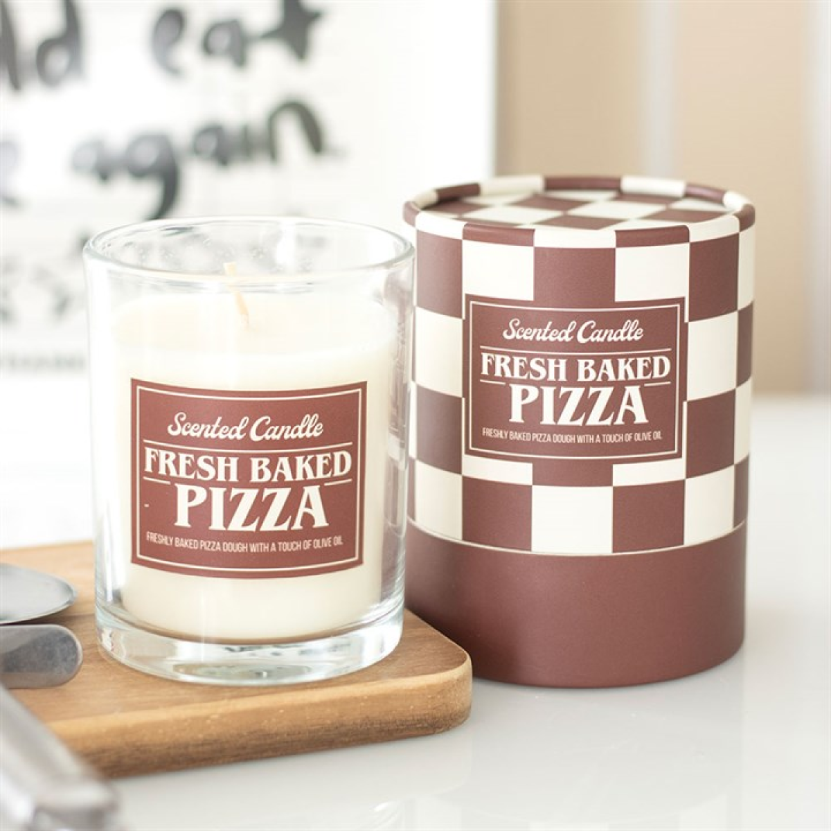 Fresh Baked Pizza Scented Candle 🇬🇧