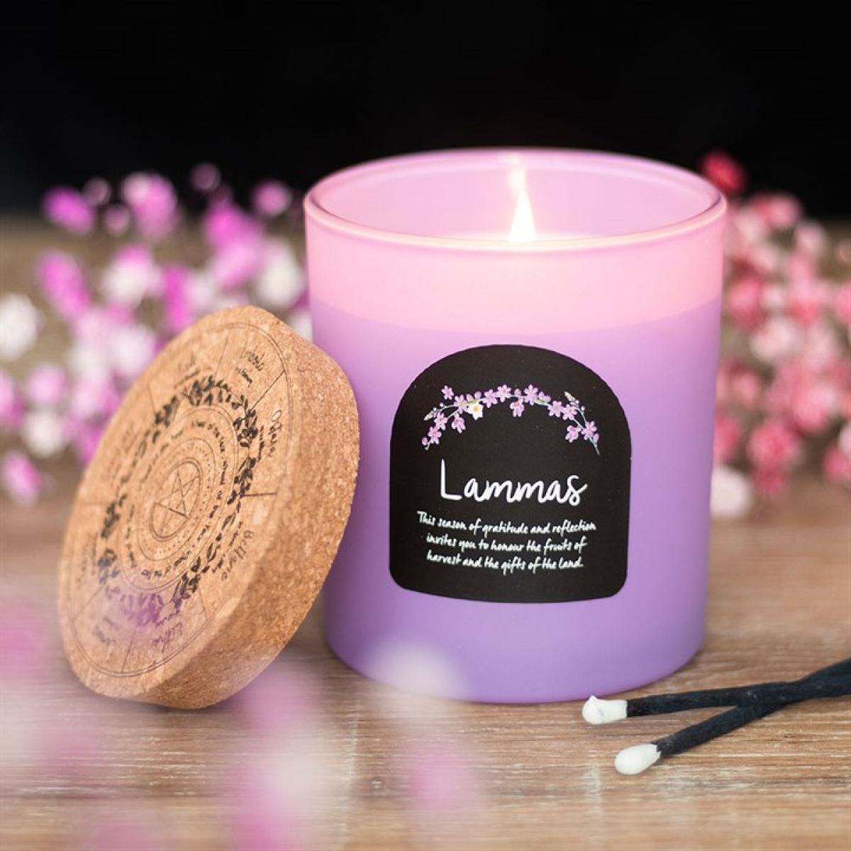 Lammas Cinnamon and Orange Wheel of the Year Candle 🇬🇧