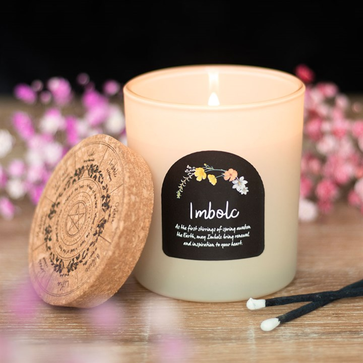 Imbolc Spiced Vanilla Wheel of the Year Candle 🇬🇧