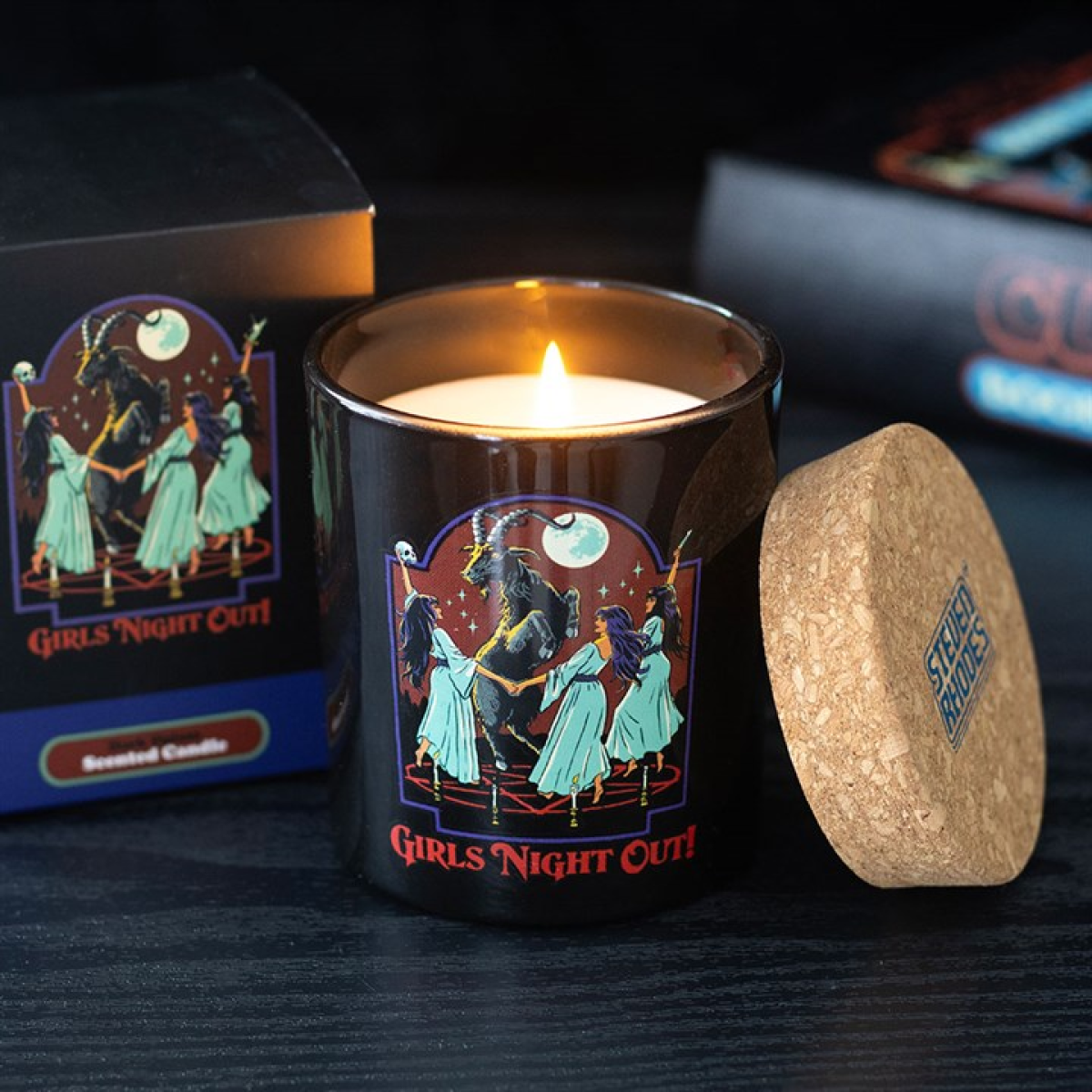 Girls Night Out Dark Opium Candle by Steven Rhodes 🇬🇧