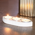 Geometric Triple Tealight Holder 🇬🇧
