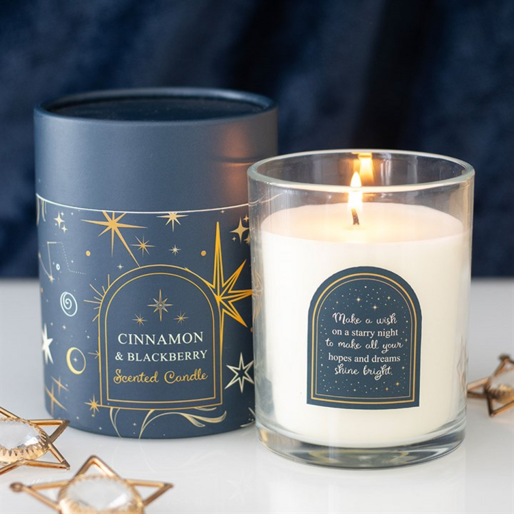 Starry Night Cinnamon & Blackberry Candle 🇬🇧