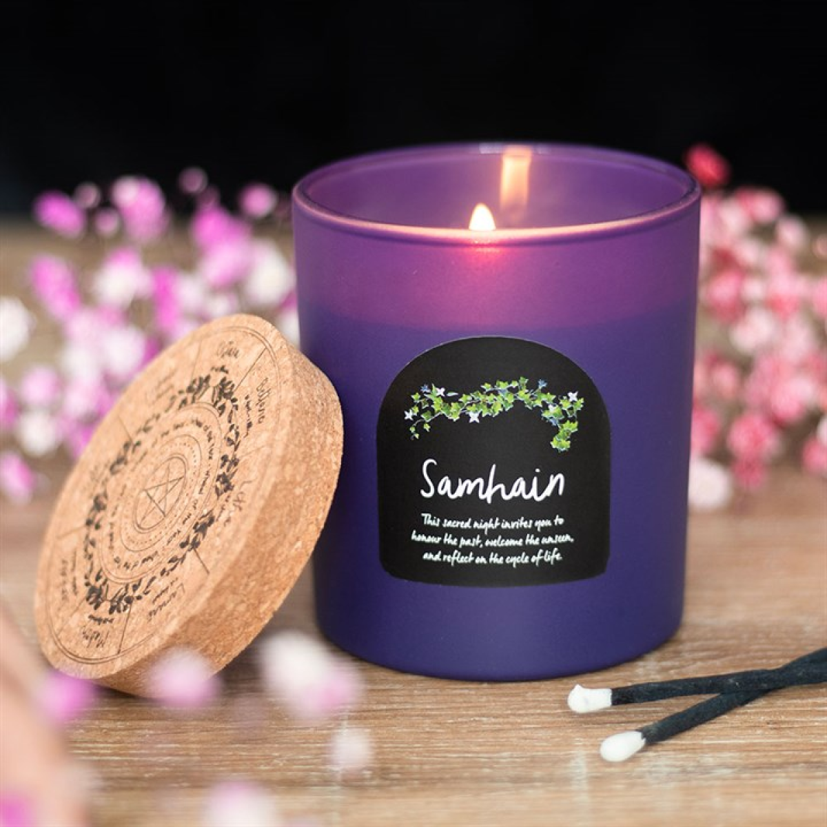 Samhain Spiced Pumpkin Wheel of the Year Candle 🇬🇧