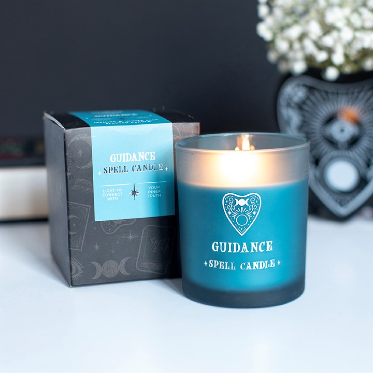 Guidance Jasmine & White Sage Scented Candle 🇬🇧