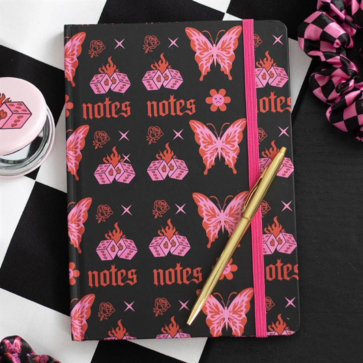 Flaming Butterfly A5 Notebook 🇬🇧