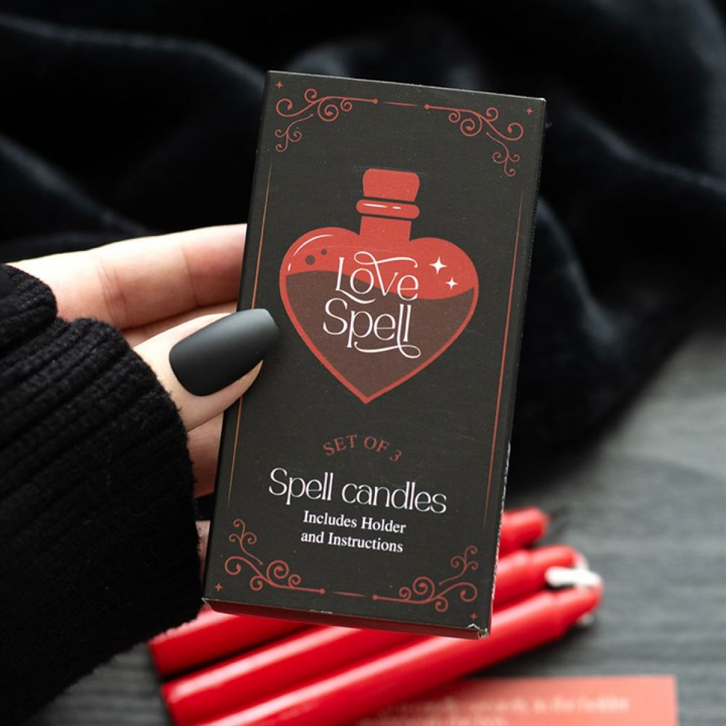 Set of 3 Love Spell Candles in a Box 🇬🇧
