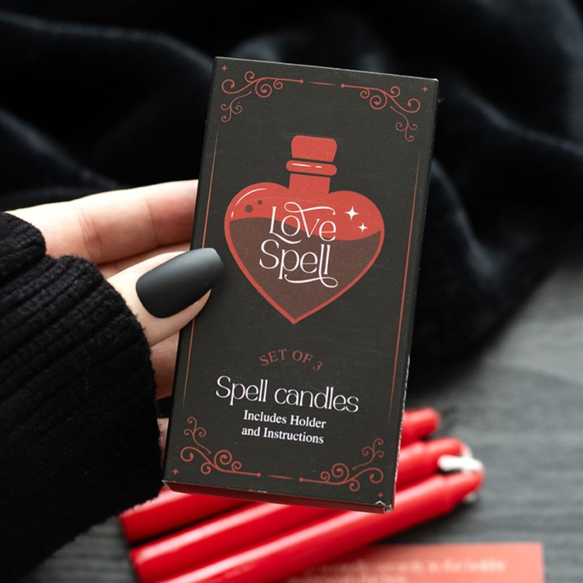 Set of 3 Love Spell Candles in a Box 🇬🇧