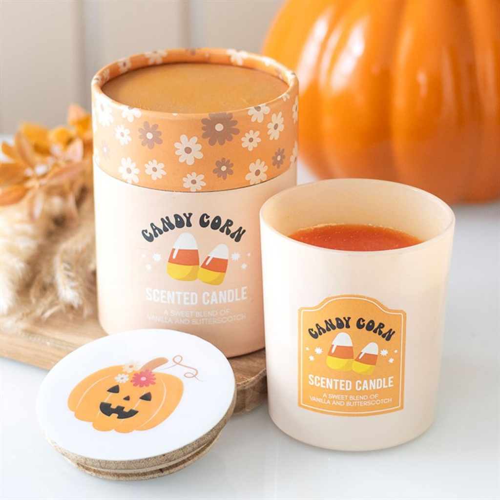 Candy Corn Vanilla and Butterscotch Candle 🇬🇧