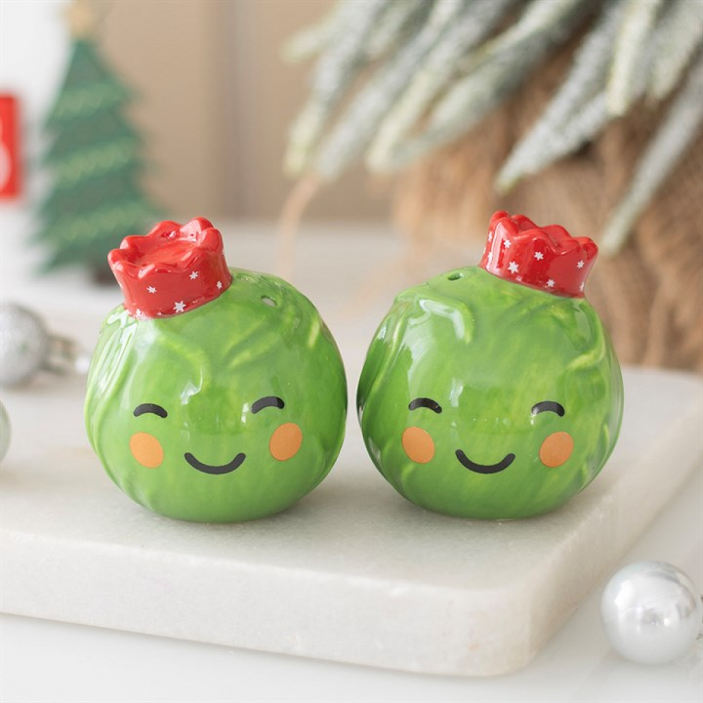 Brussels Sprout Salt and Pepper Shakers 🇬🇧