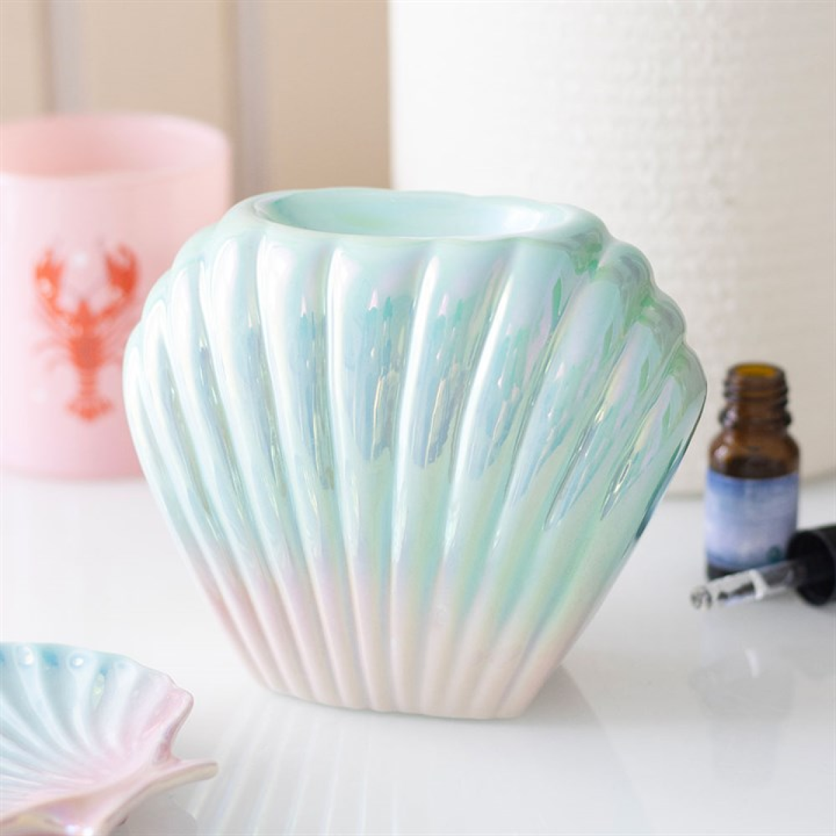 Iridescent Shell Oil Burner 🇬🇧