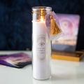 Blackberry Tube Candle with Amethyst Crystals 🇬🇧