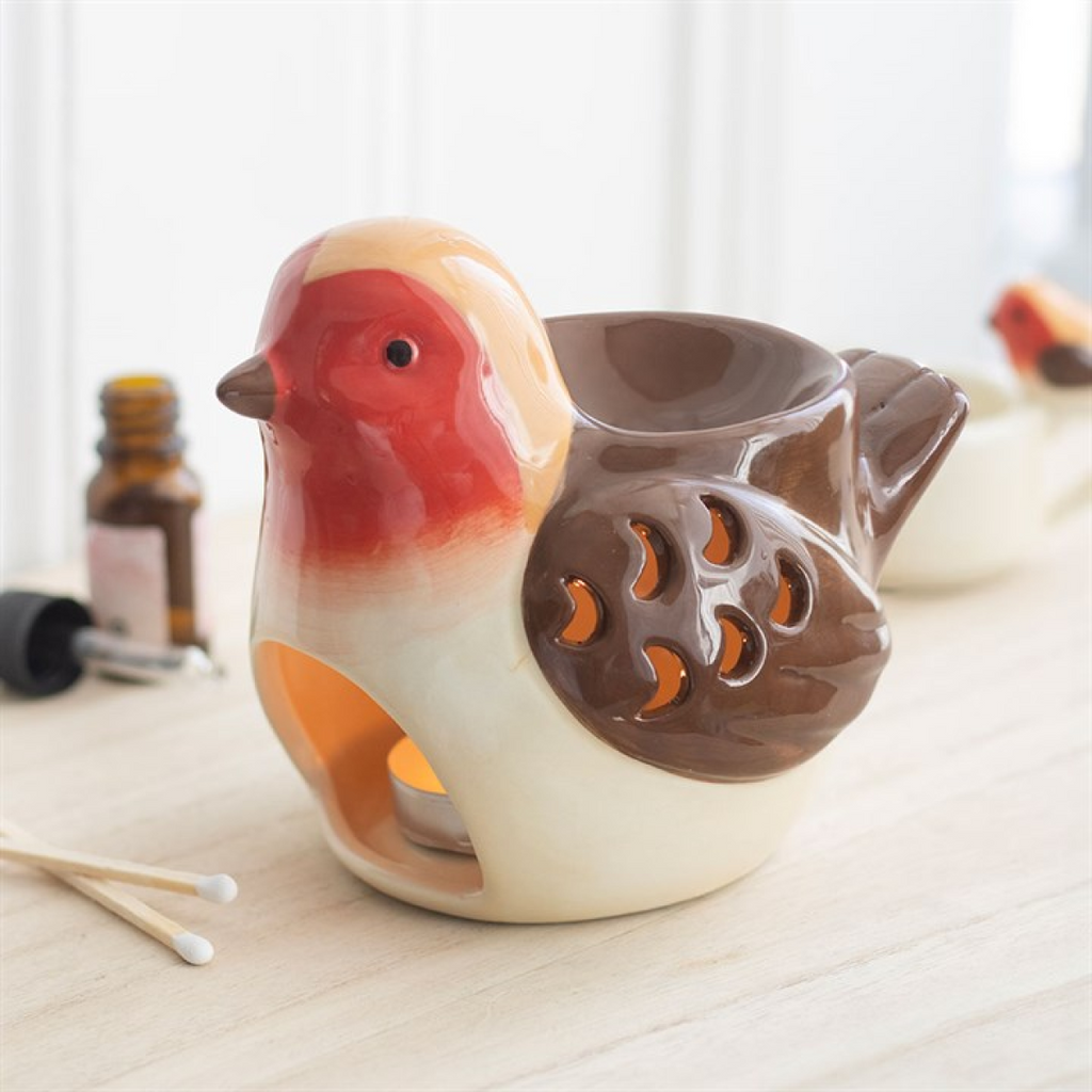 Robin Shaped Oil Burner and Wax Warmer 🇬🇧