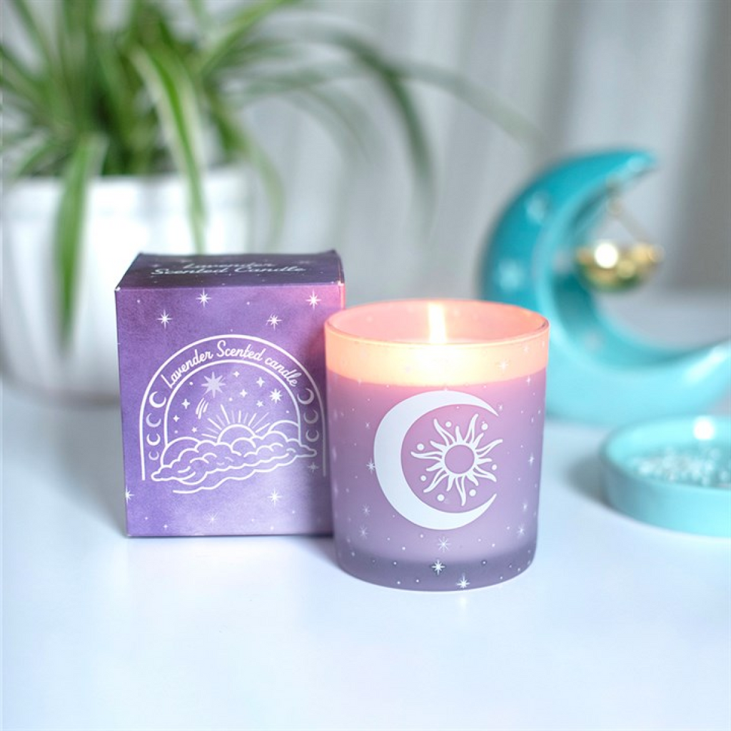 Purple Pastel Skies Lavender Candle 🇬🇧