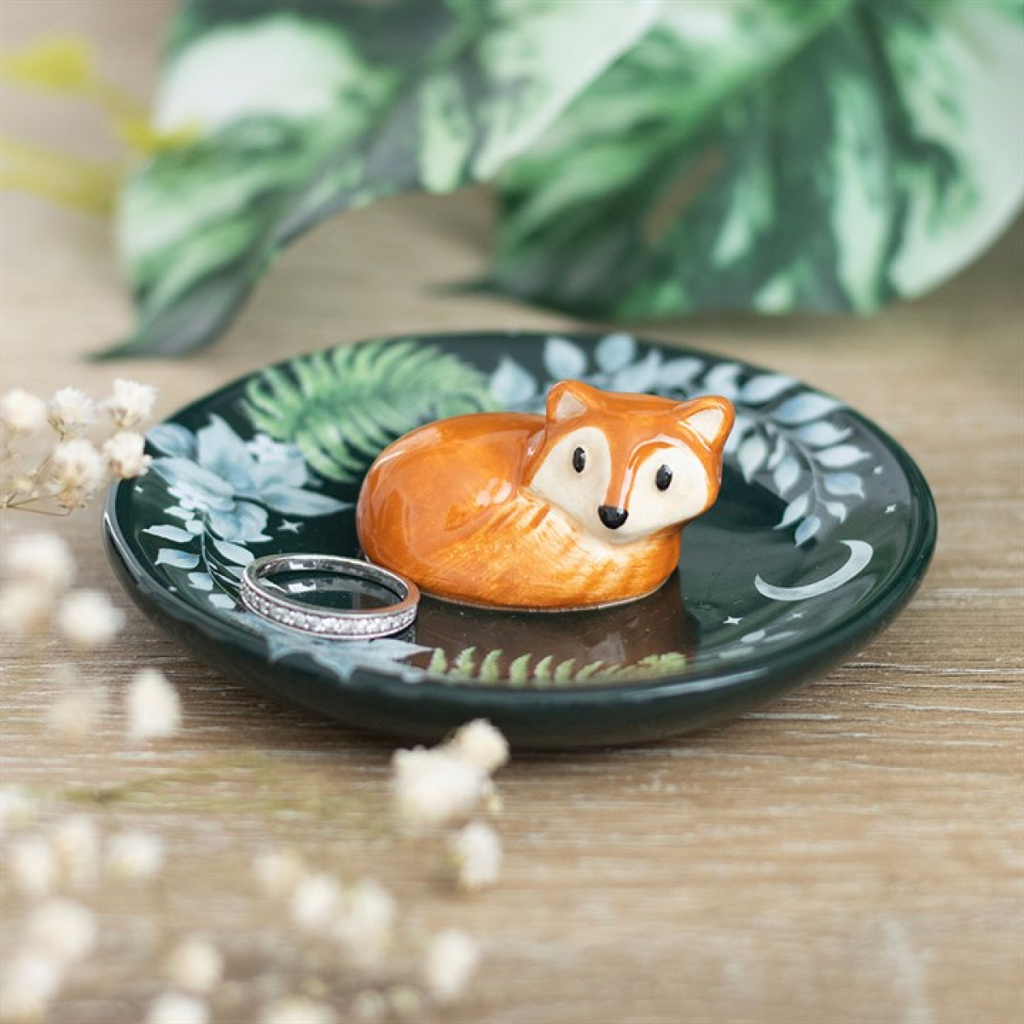 Green Fox Trinket Dish 🇬🇧