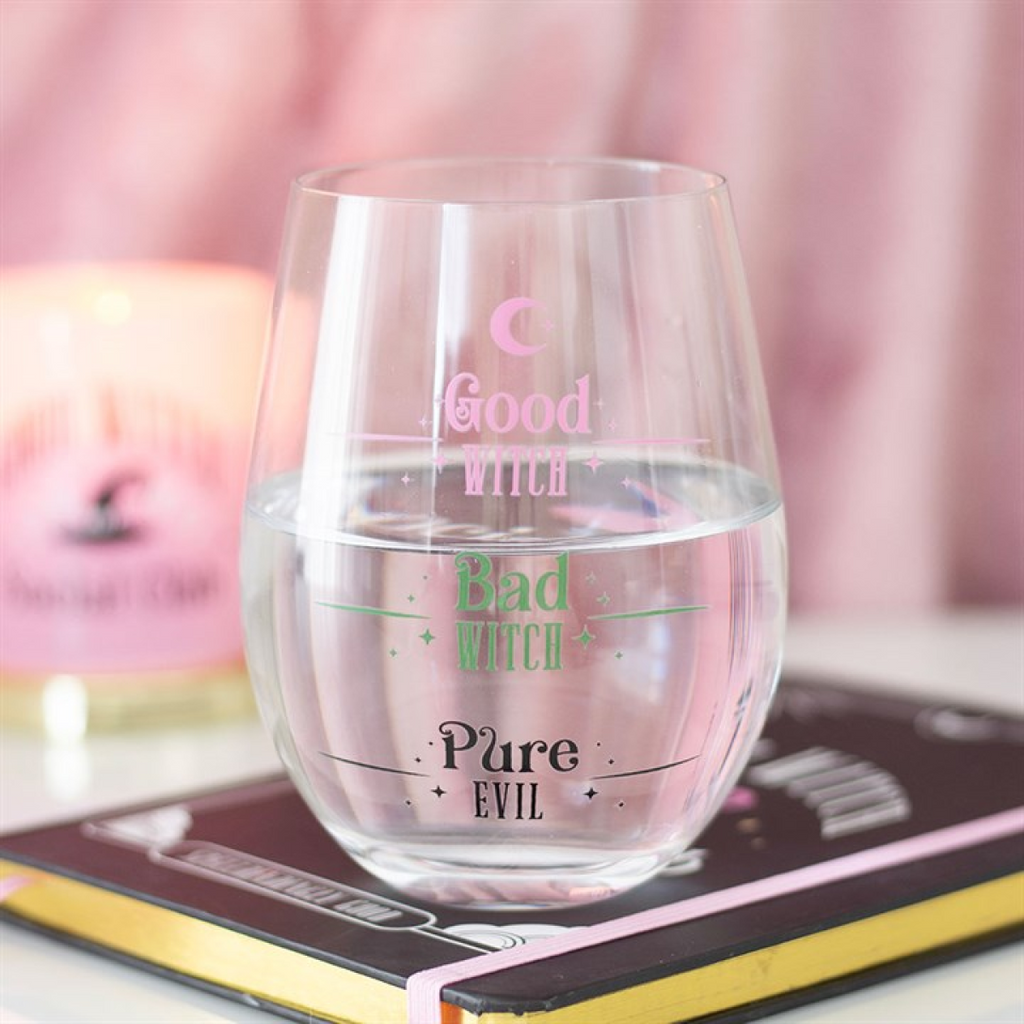Good Witch, Bad Witch Stemless Glass 🇬🇧