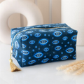 All Seeing Eye Print Velvet Makeup Bag 🇬🇧