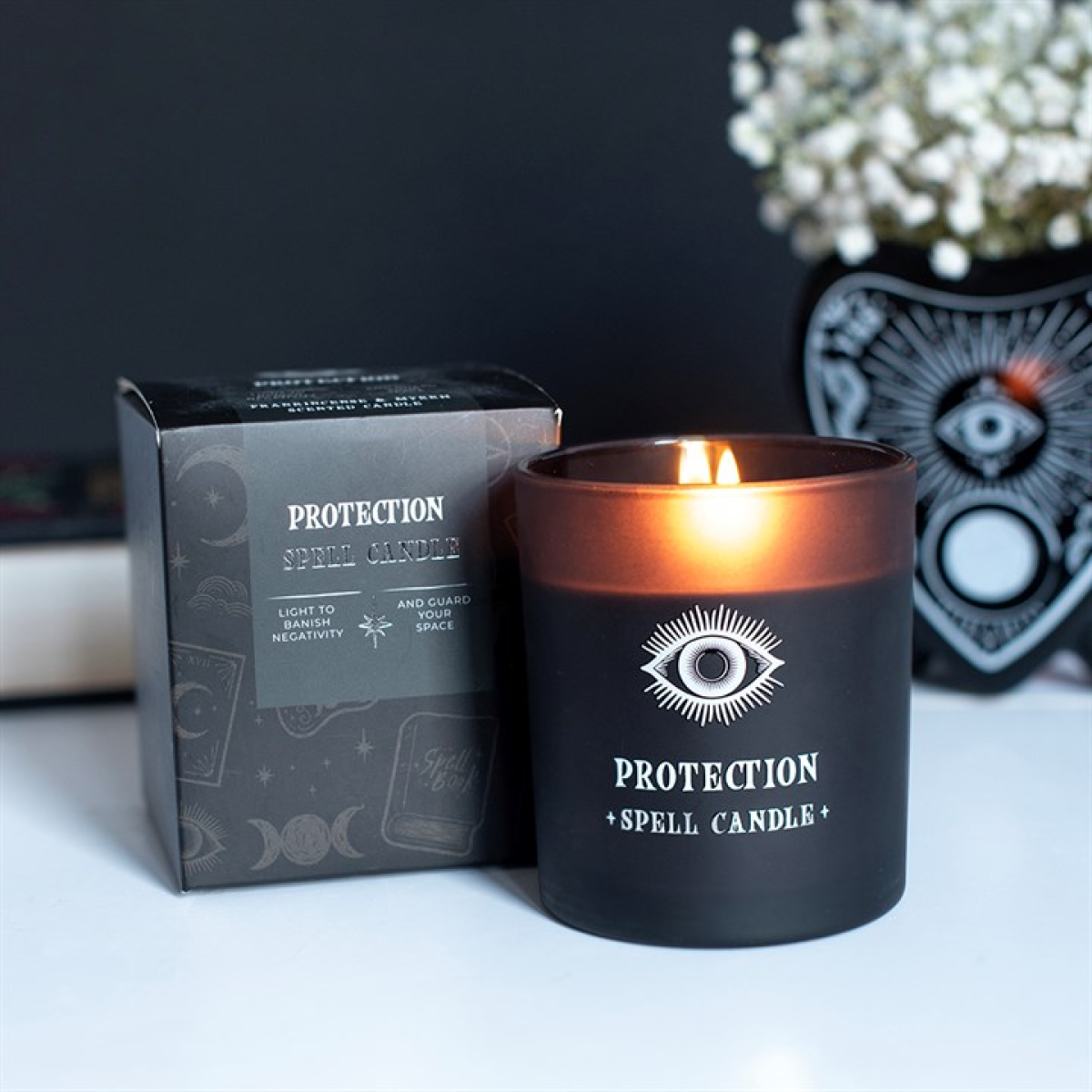 Protection Frankincense & Myrrh Scented Candle 🇬🇧