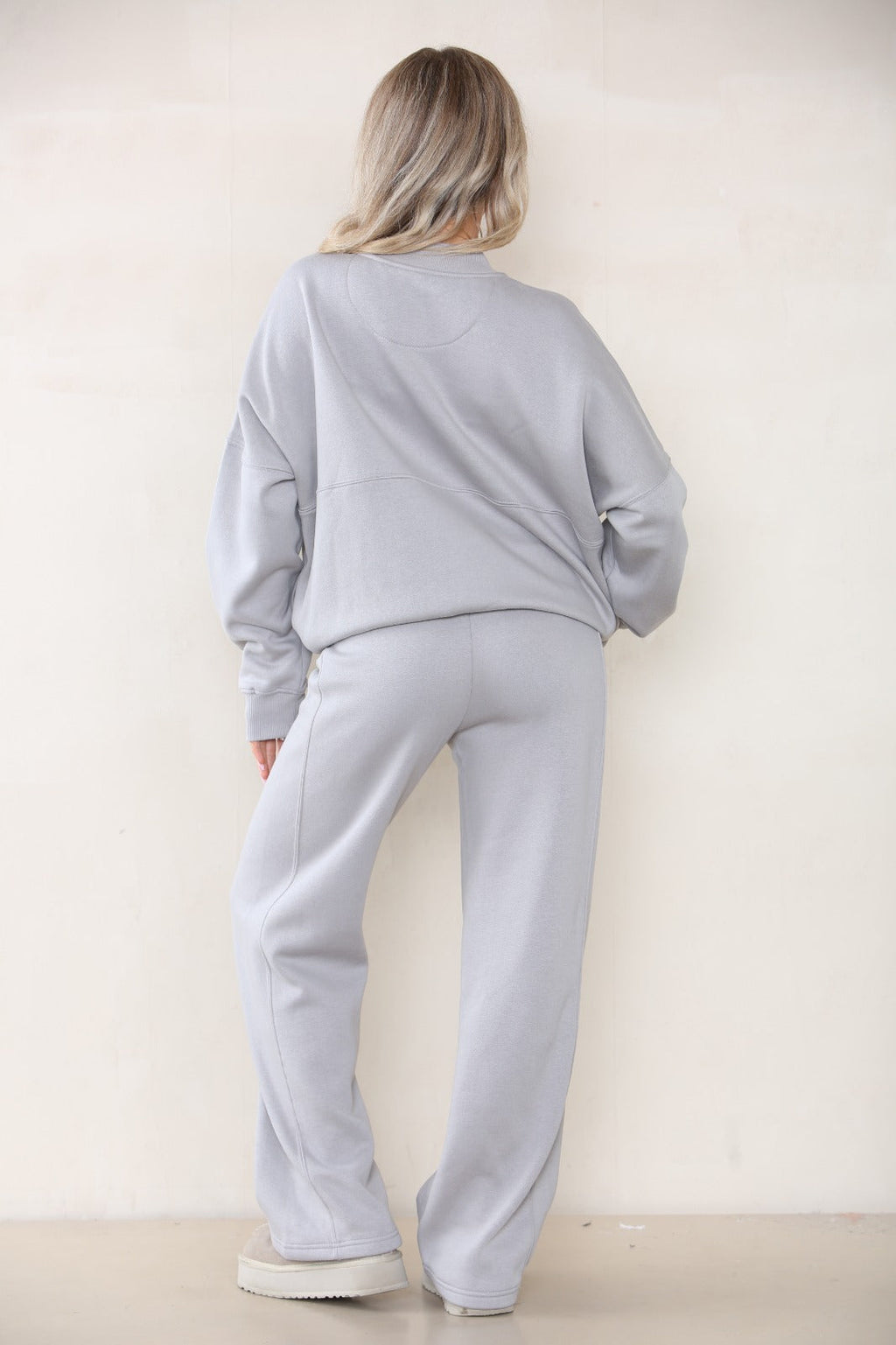 Oversized Bomber Style Fleece Zipper Co-ord 🇬🇧