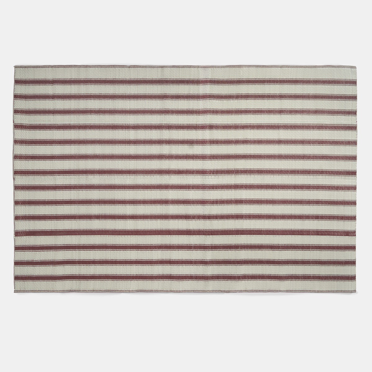 Vintage Stripe Outdoor Rug - Chocolate/Cream 🇬🇧