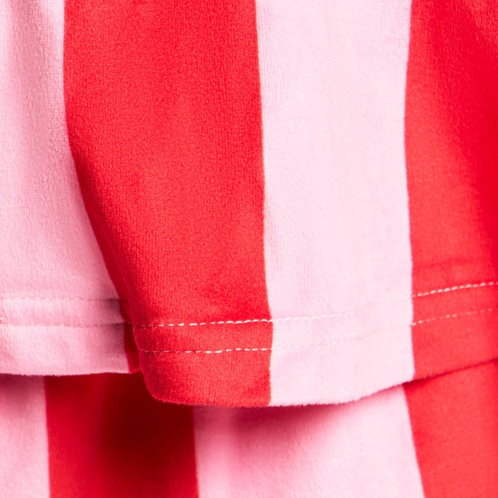Candy Stripe Button Through Pyjama Set - Pink 🇬🇧
