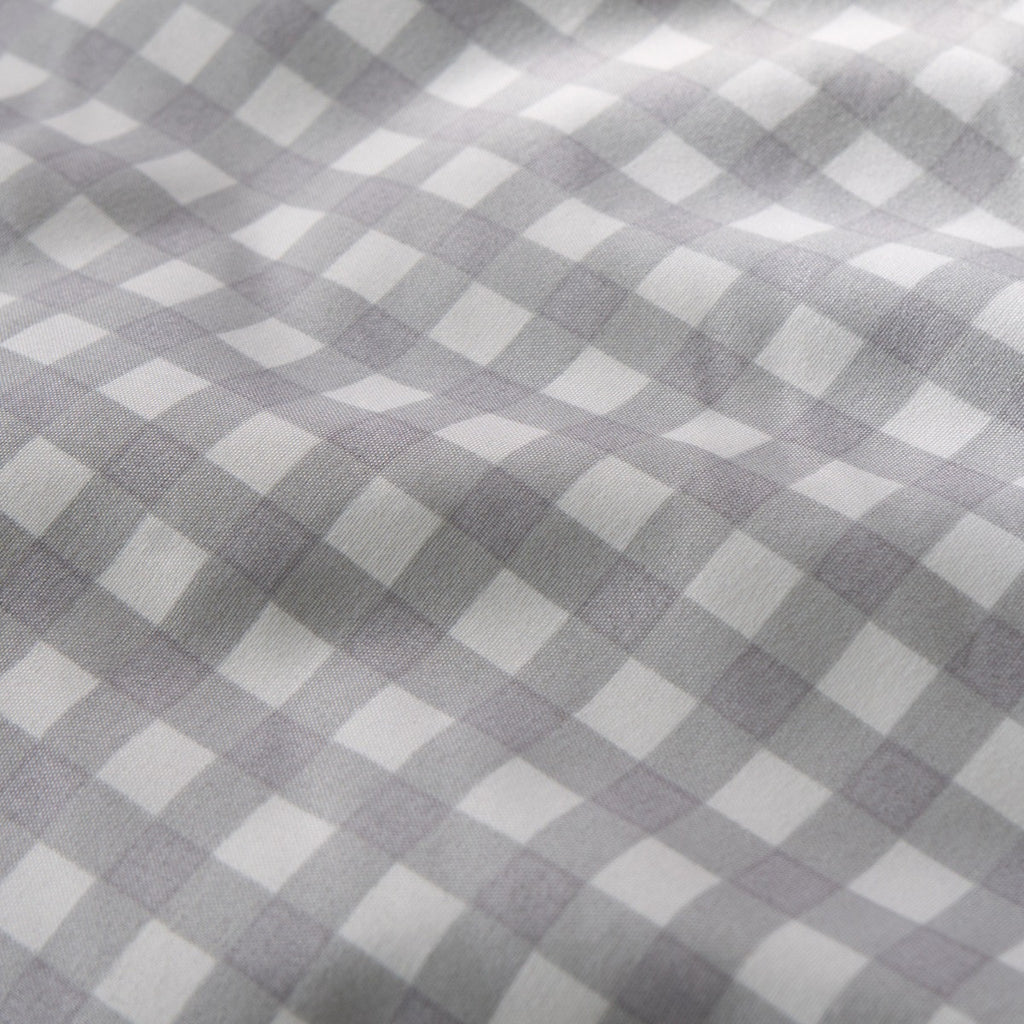 Bee Print Reversible Gingham Duvet Cover Set 🐝🇬🇧