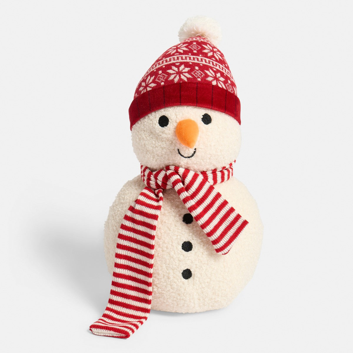 Snowy the Snowman Cushion - White 🇬🇧