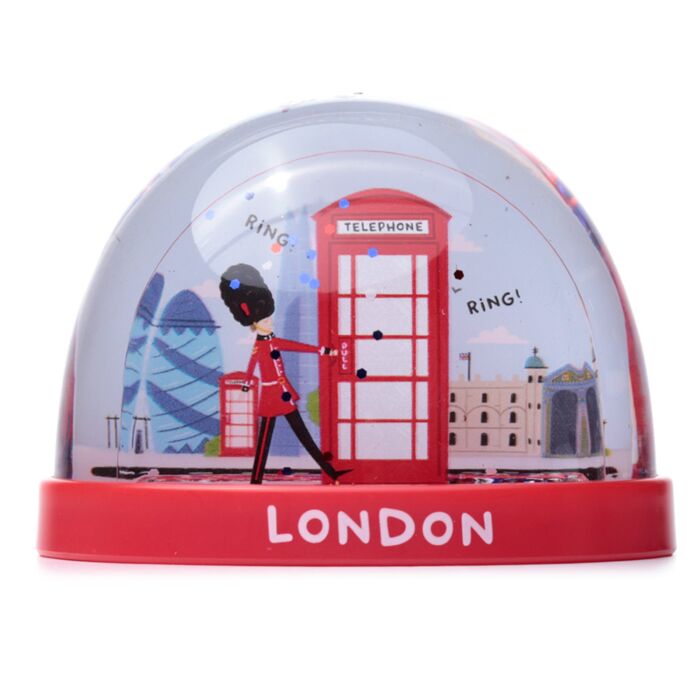 Collectable Snow Storm (Medium) - London Icons Red Telephone Box 🇬🇧