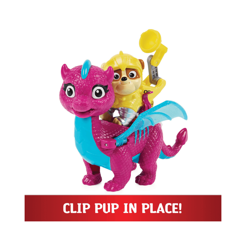 Paw Patrol Rescue Knights - Rubble And Dragon Blizzie 🇬🇧