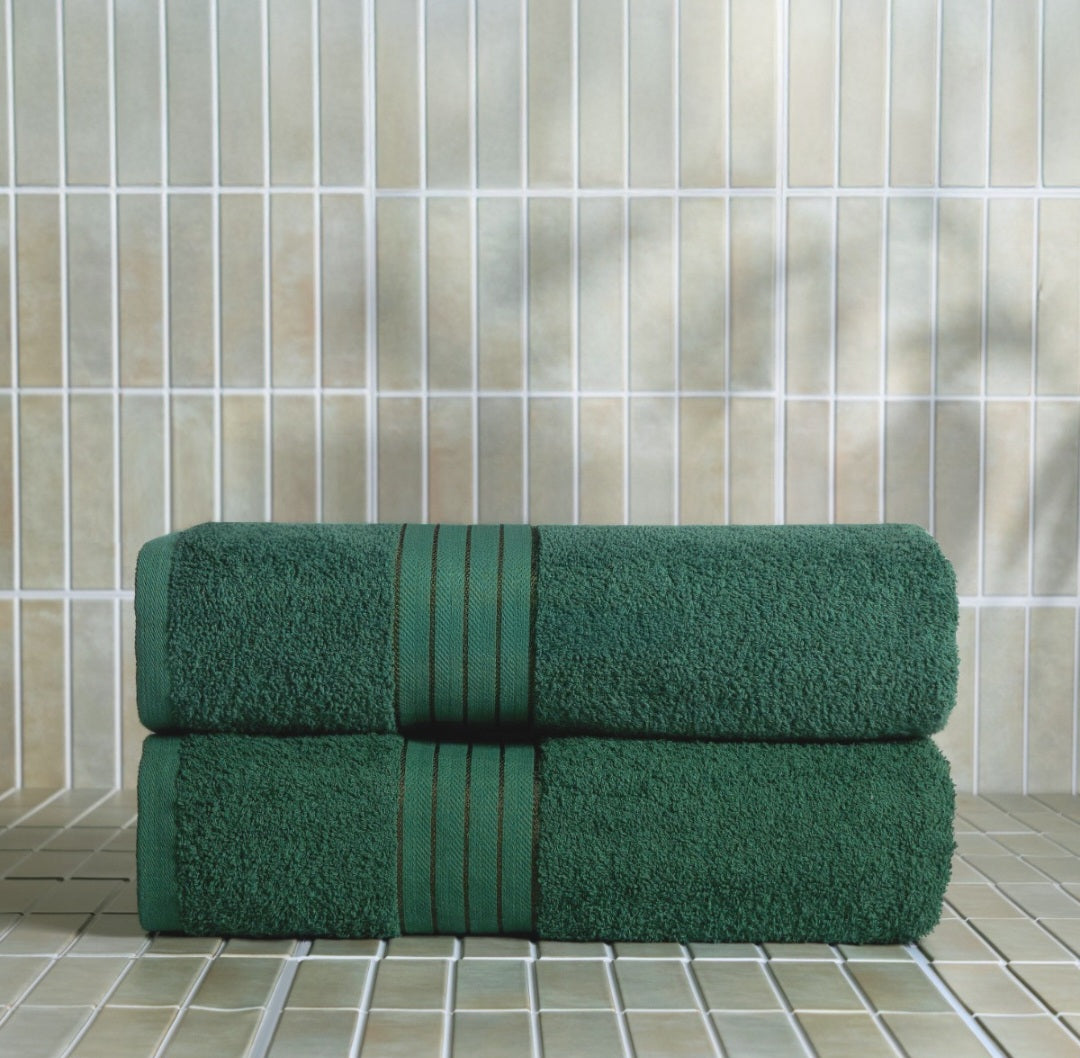Brentfords 100% Cotton 2 Jumbo Bath Sheets 🇬🇧