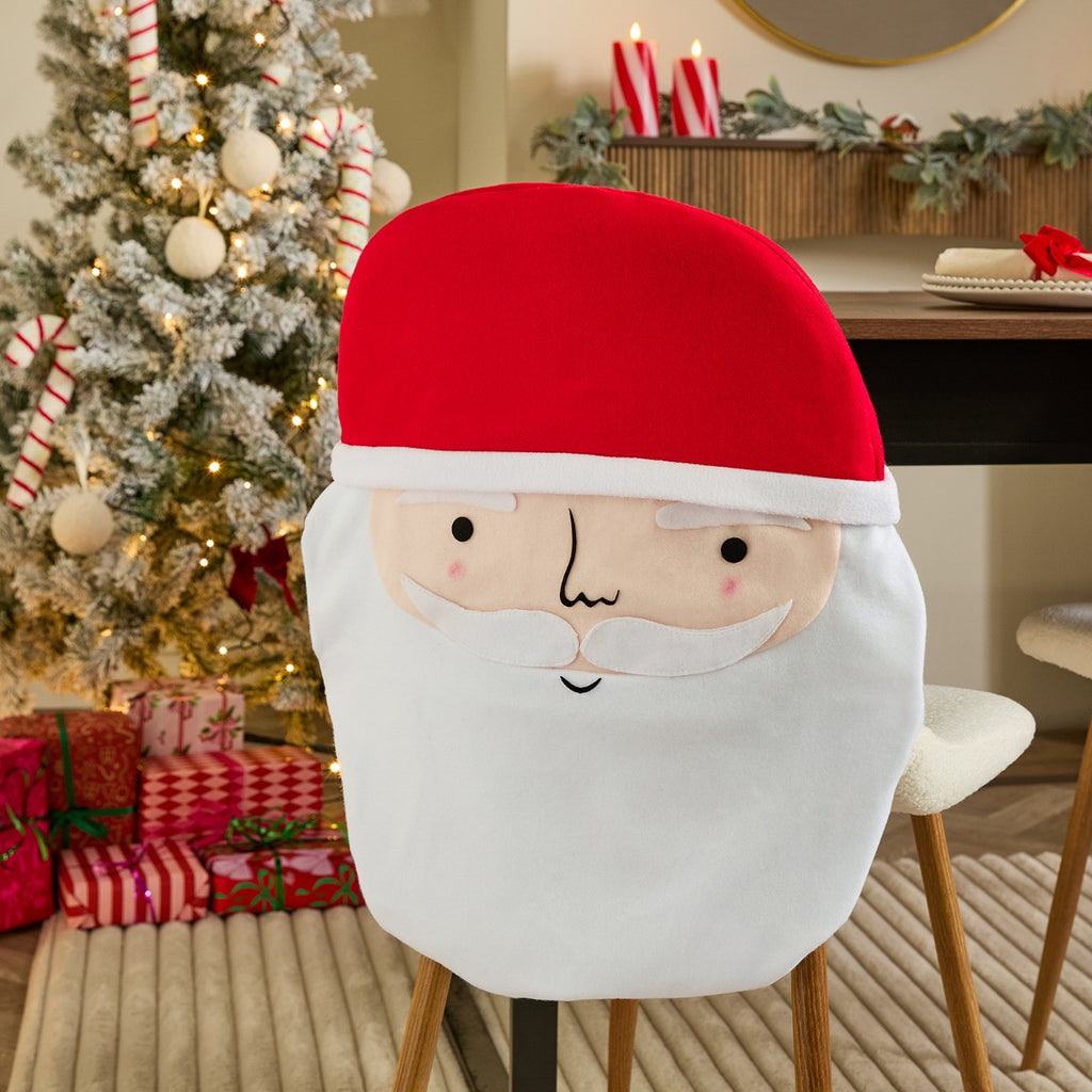 Pack Santa Chair Covers - Red/White 🇬🇧