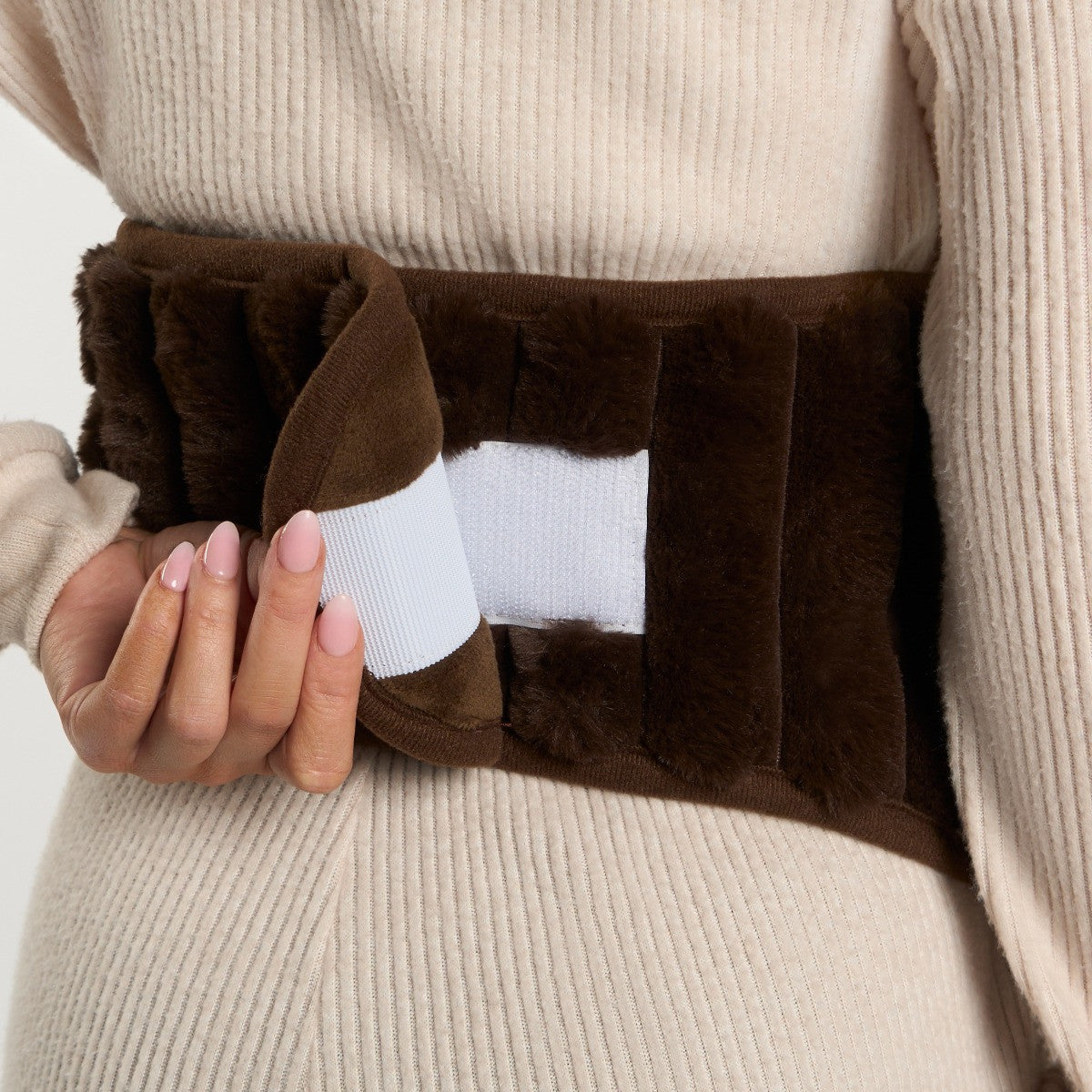 Adjustable Ribbed Hot Water Bottle Belt 🇬🇧