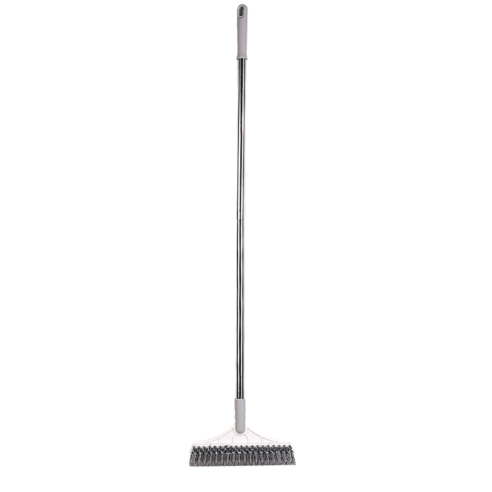 3 in 1 Floor Scrub Brush Squeegee Mop Water Scrubber with 120 Degree Rotating Head - Yellow + Green 🇬🇧