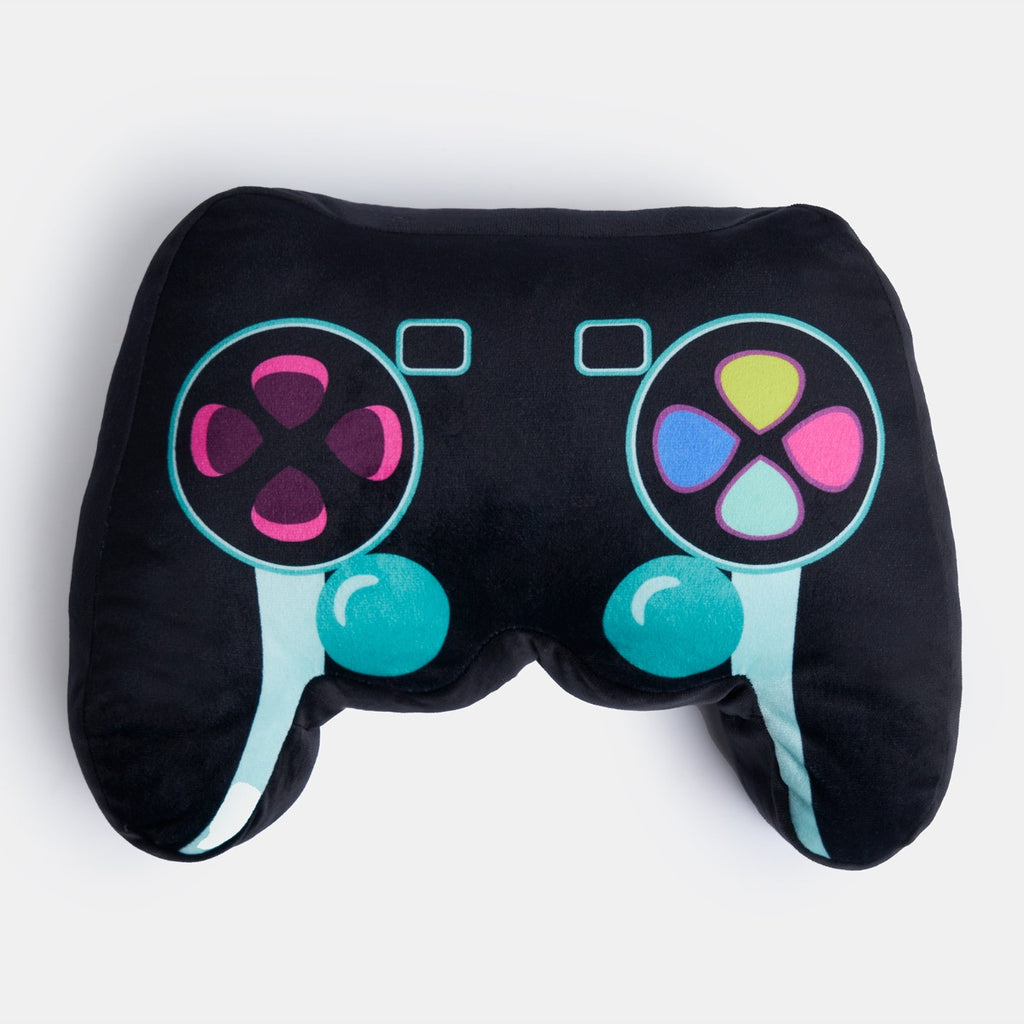 Console Remote Shaped Gamer Cushion - Black 🇬🇧