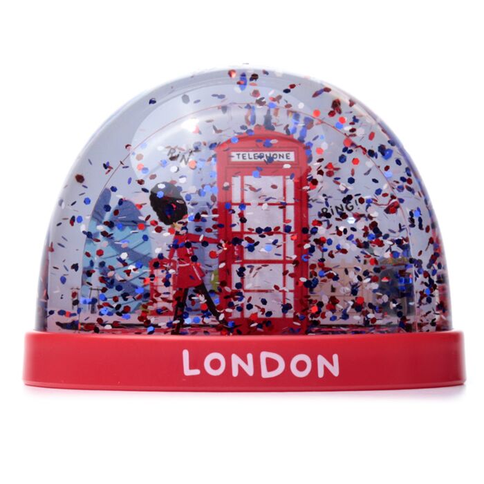 Collectable Snow Storm (Medium) - London Icons Red Telephone Box 🇬🇧