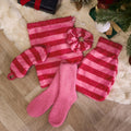 Candy Stripe Hot Water Bottle Gift Set 🇬🇧