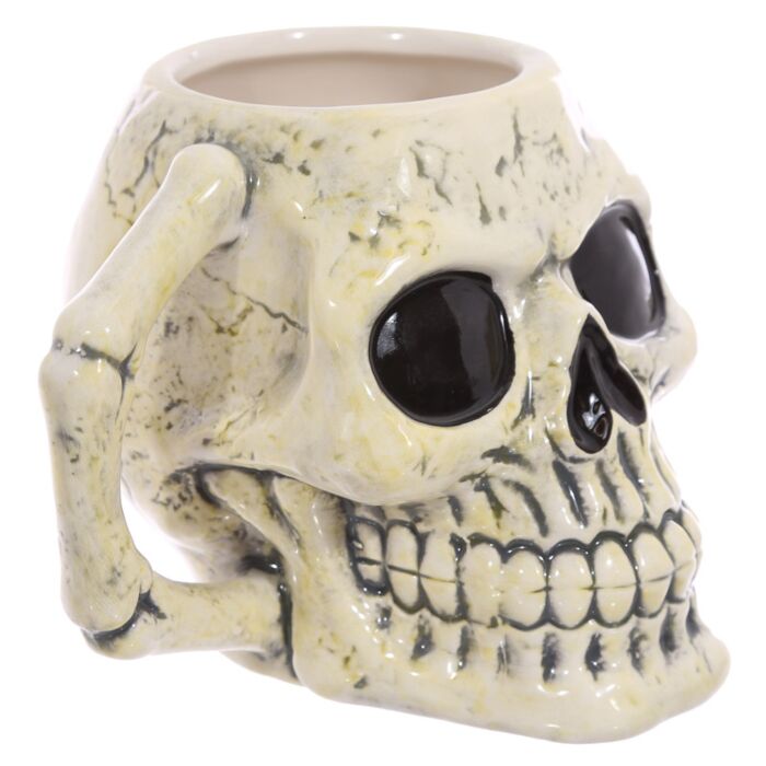 Ancient Skull Head Ceramic Shaped Mug 🇬🇧