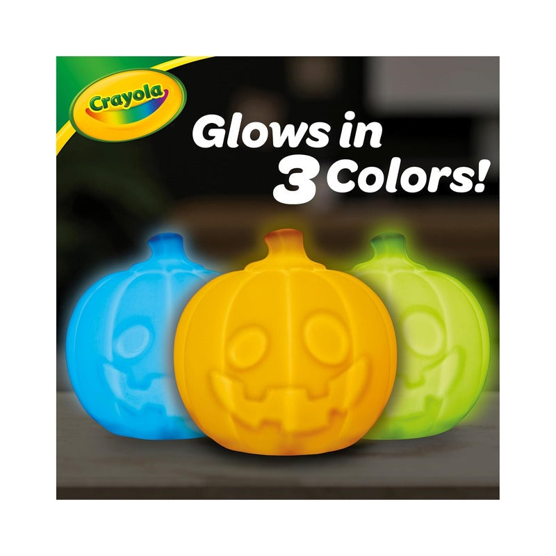 Crayola Recolourable Light Up Pumpkin with 3 Markers 🇬🇧