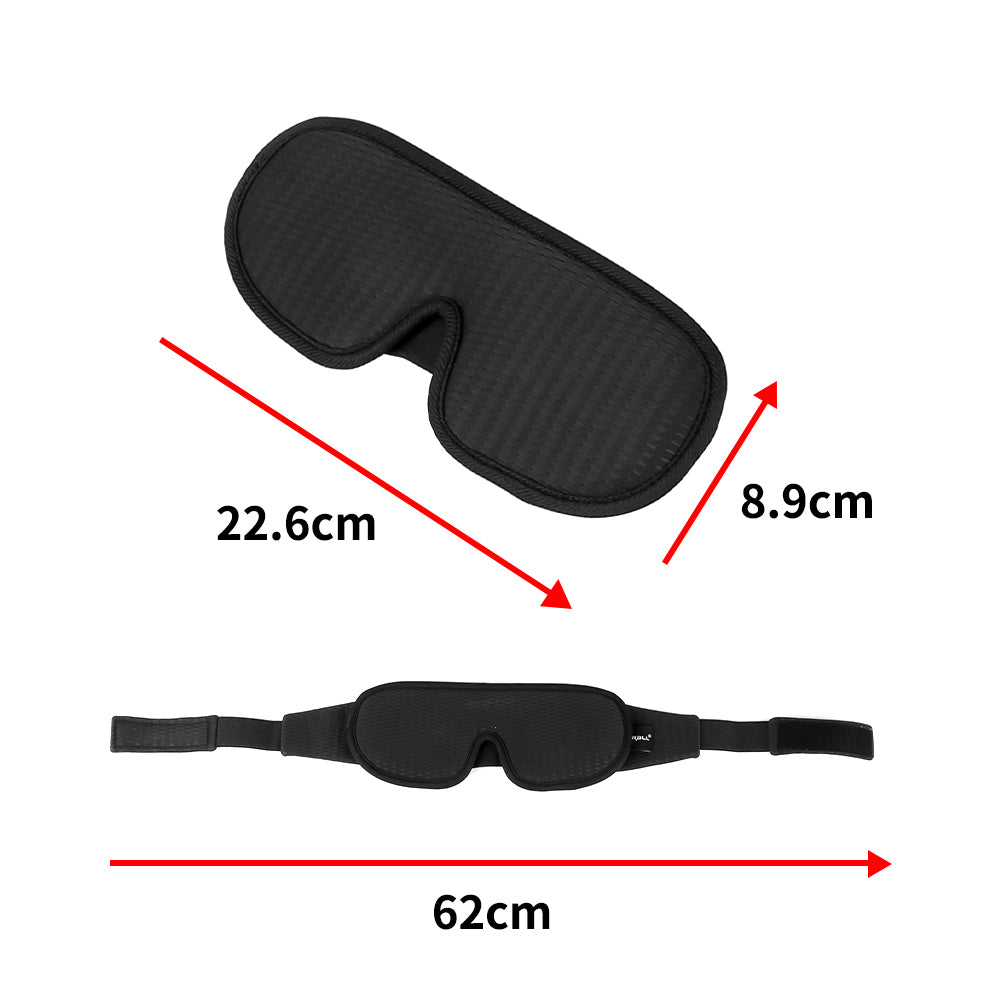 3D Sleeping Eye Mask Blocking Light Breathable Soft Padded Mask Cover Eyepatch 🇬🇧
