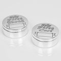 Silverplated First Tooth & First Curl Boxes by Juliana 🇬🇧