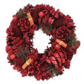 Red Glitter Cinnamon Wreath 🇬🇧