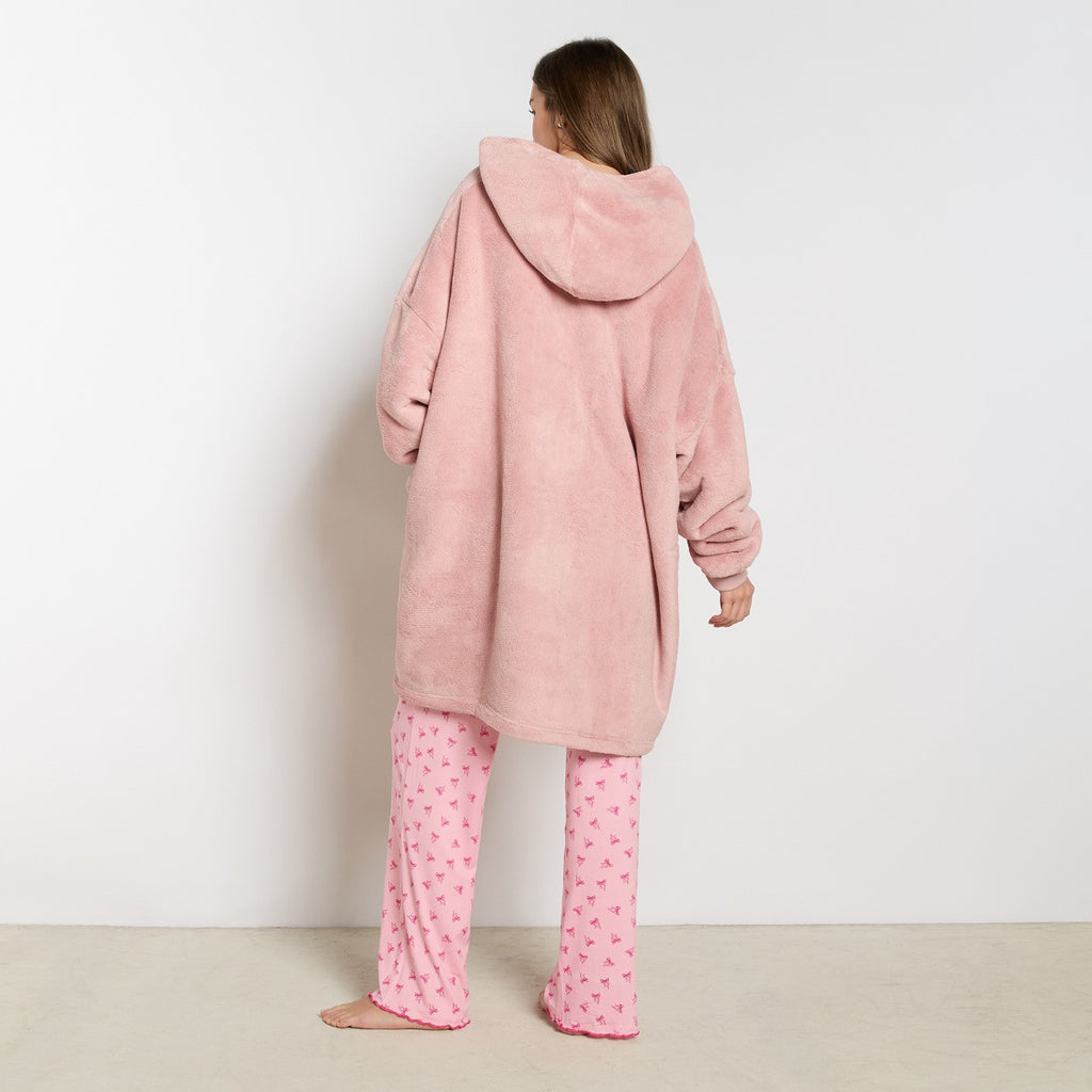 Sherpa Zip Up Hoodie Blanket, Adults 🇬🇧