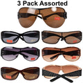 3 Pack Ladies Assorted Glasses 🇬🇧