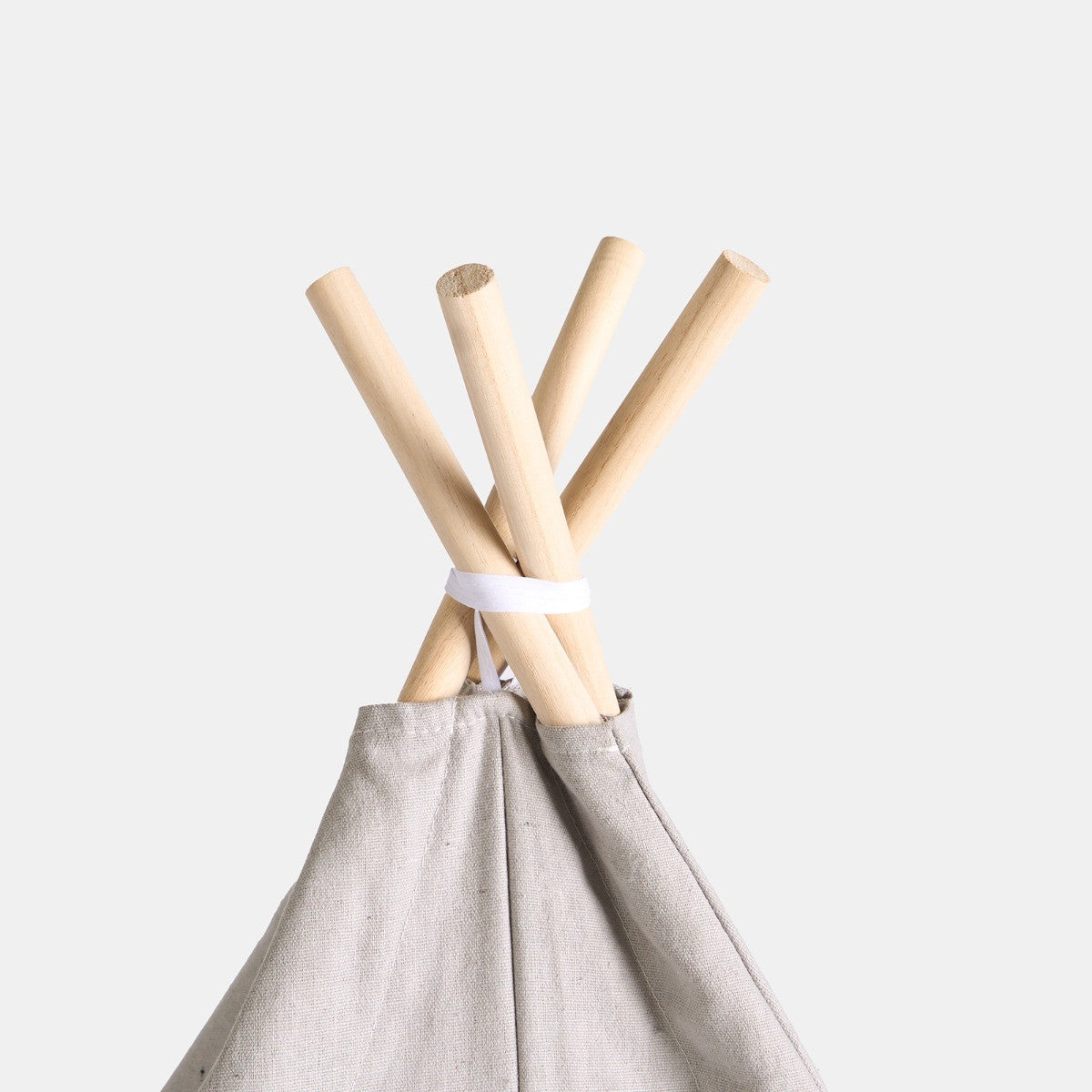 Foldable Kid's Storage Teepee - Grey 🇬🇧