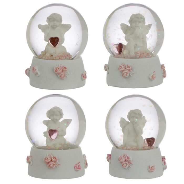 Collectable Peace of Heaven Cherub - Sweet Dreams Snow Globe 🇬🇧