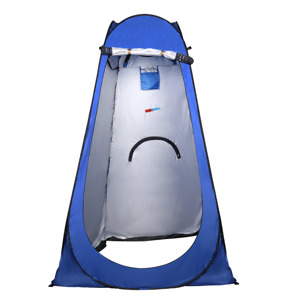 Toilet Shower Tent Pop-up Changing Tent with Tent Bag for Outdoor Travel Camping - Green 🇬🇧