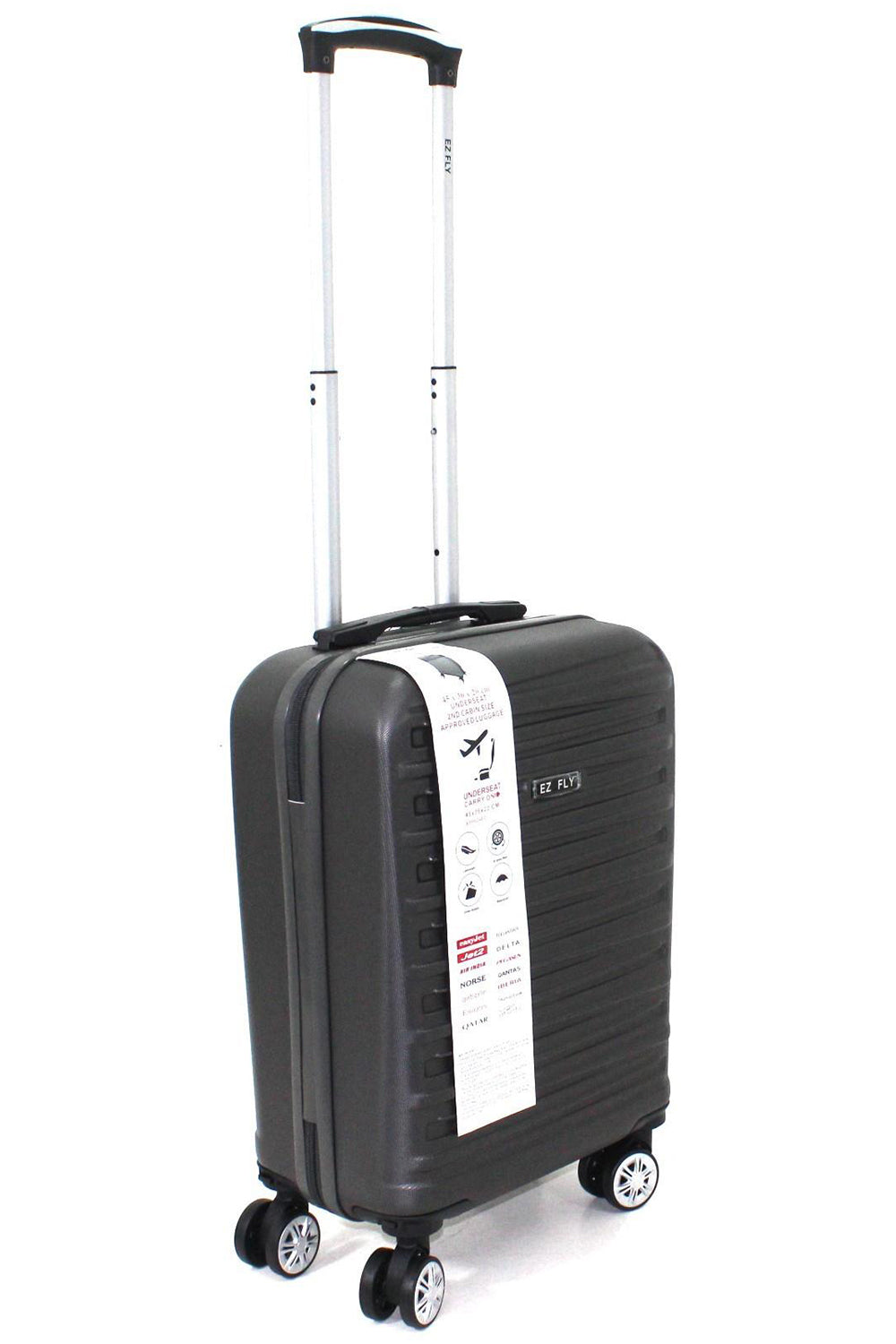 Lightweight Hard Shell Cabin Suitcase – 4 Wheel Spinner Travel Luggage 🇬🇧