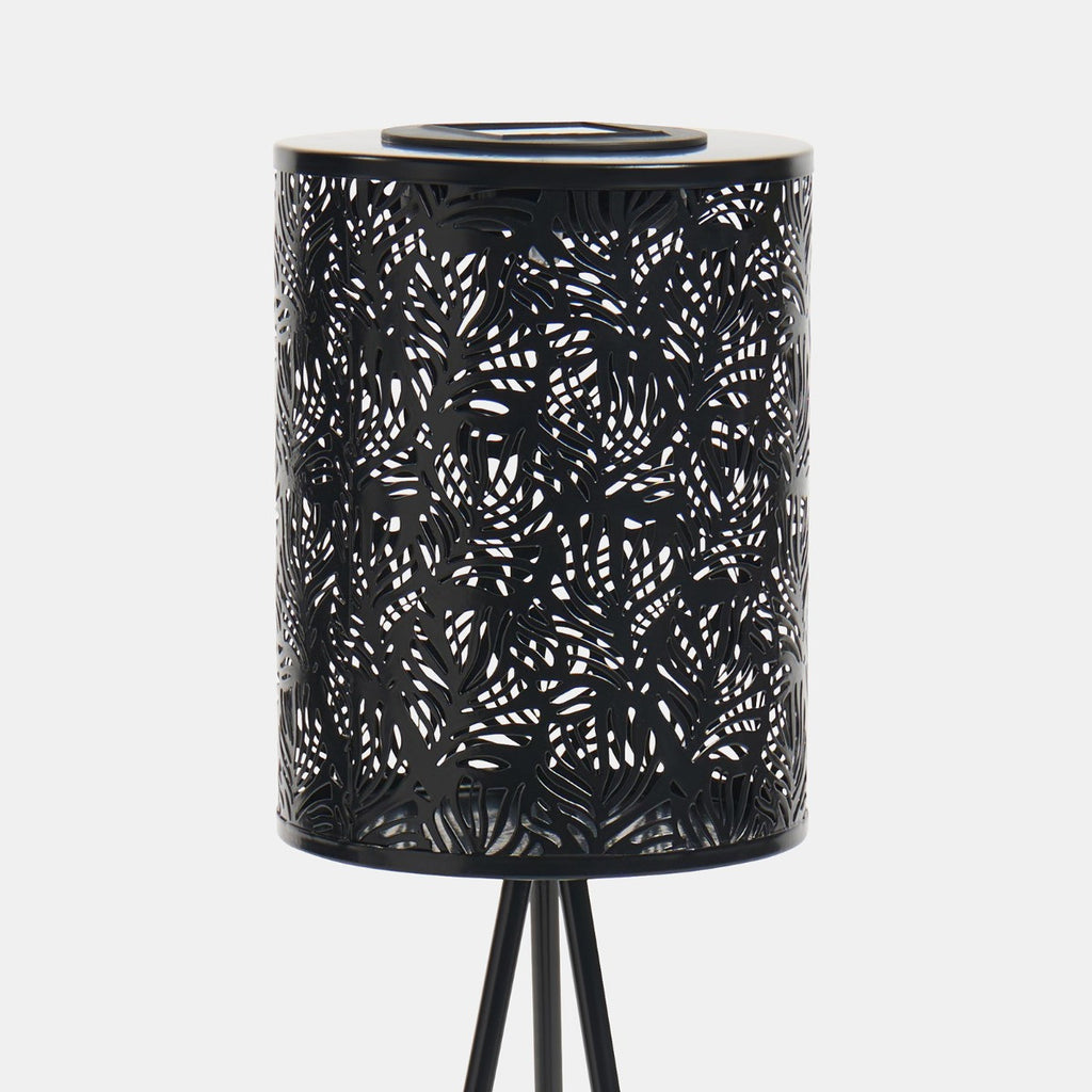 Solar Metal Floor Lamp - Black 🇬🇧
