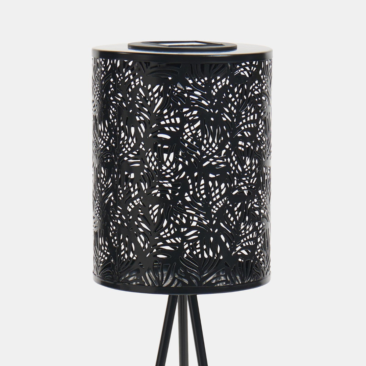 Solar Metal Floor Lamp - Black 🇬🇧
